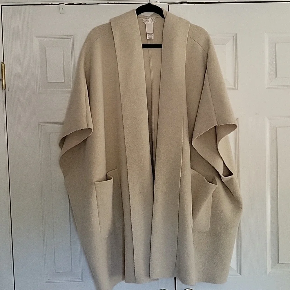 Free People Oversized Sweater Jacket - Picture 1 of 3